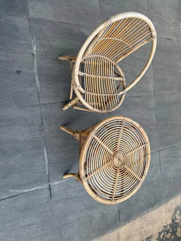 Dijual Kursi n Meja Rotan