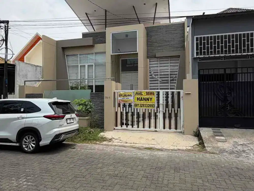 jual rumah semarang barat puri anjasmoro blok P ,dekat bandara ,lokasi di blok yg aman banjir