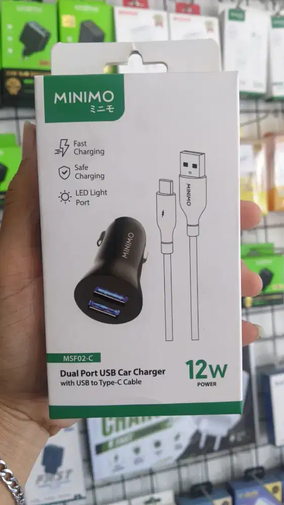 CAR CHARGER TYPE-C MINIMO MSF02-C