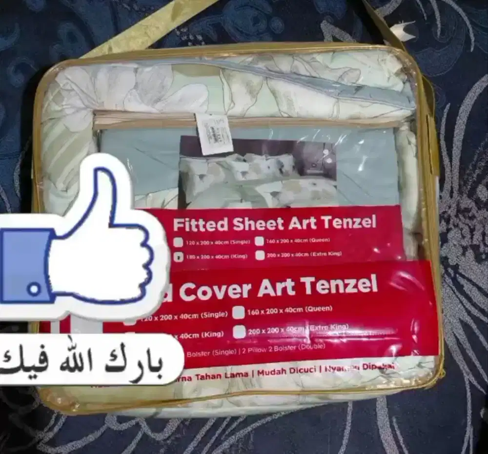 Bed Cover Tence Kualitas Bagus dan Lembut