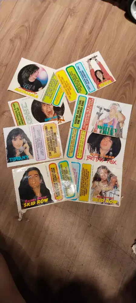 Stiker lawas jadul sisipan TTS ria quiz