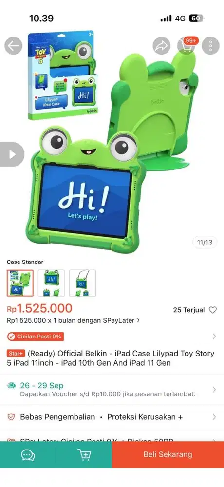 case iPad lilypad toy story original