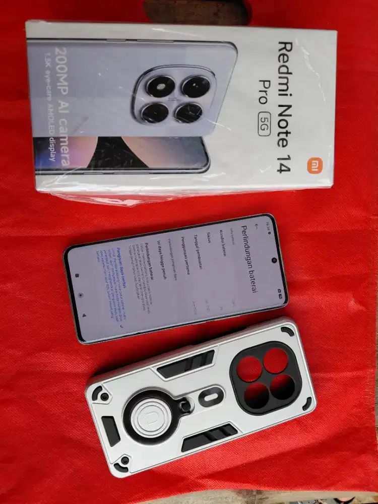 Redmi note 14 pro 5g 8/256 lngkp garansi panjang