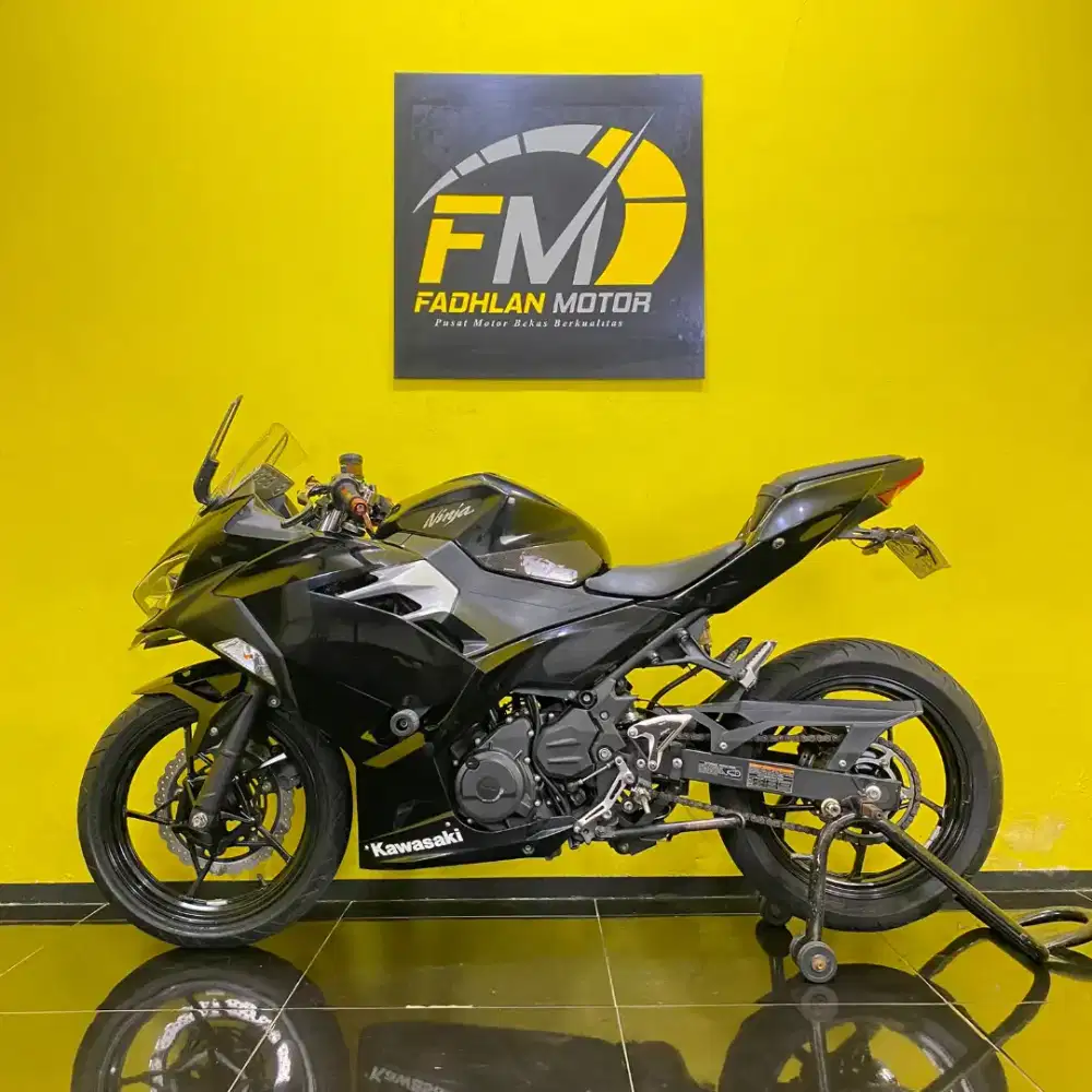 Kawasaki Ninja 250 Tahun 2018 Second mulus istimewa pajak on