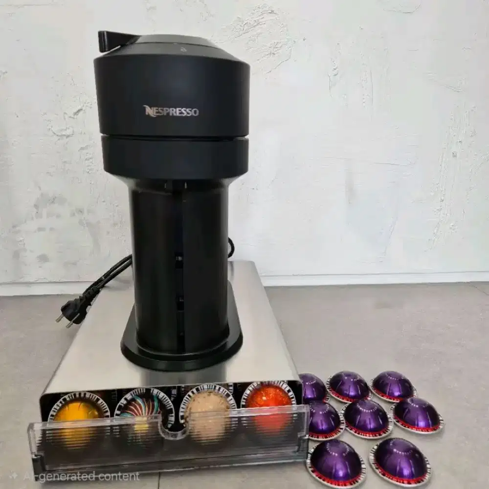 Nespresso Vertuo Next bekas + oricapsule container (from Japan)
