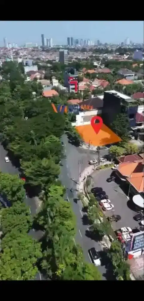 DIJUAL TANAH LOKASI PUSAT CBD SURABAYA KOMERSIAL DI DR SOETOMO SBY