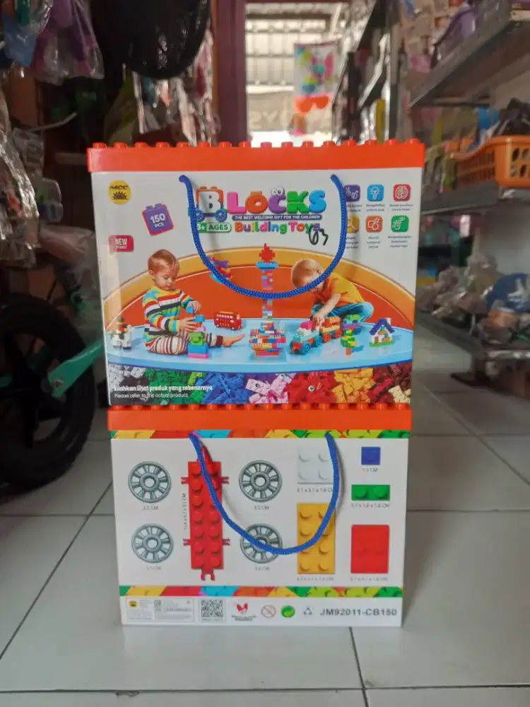 Mainan anak Lego block isi 150pcs
