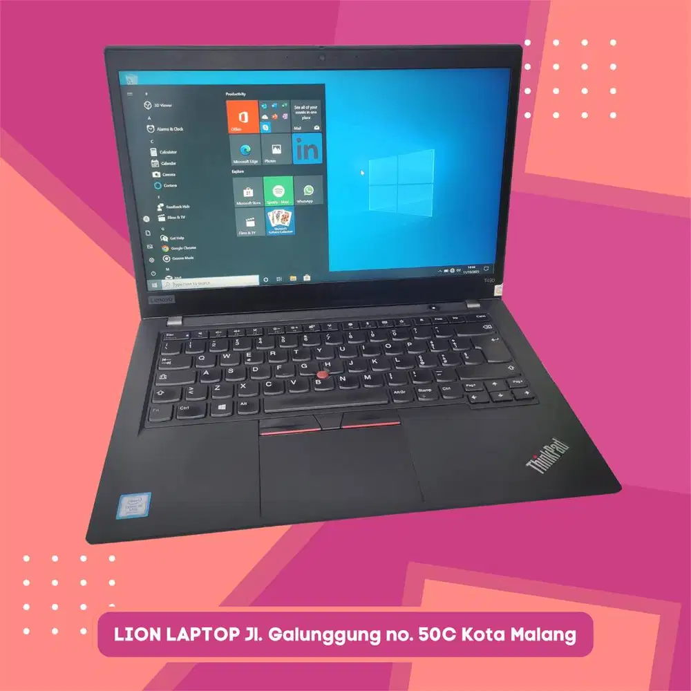 RAM 16GB i5 Gen 8 SSD 256GB Lenovo Thinkpad T490 [19|09]
