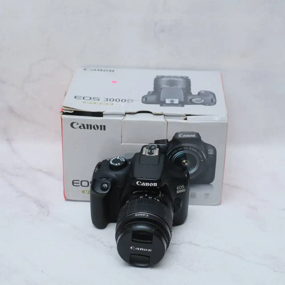 Canon 3000d lensa kit 18-55 (Second)