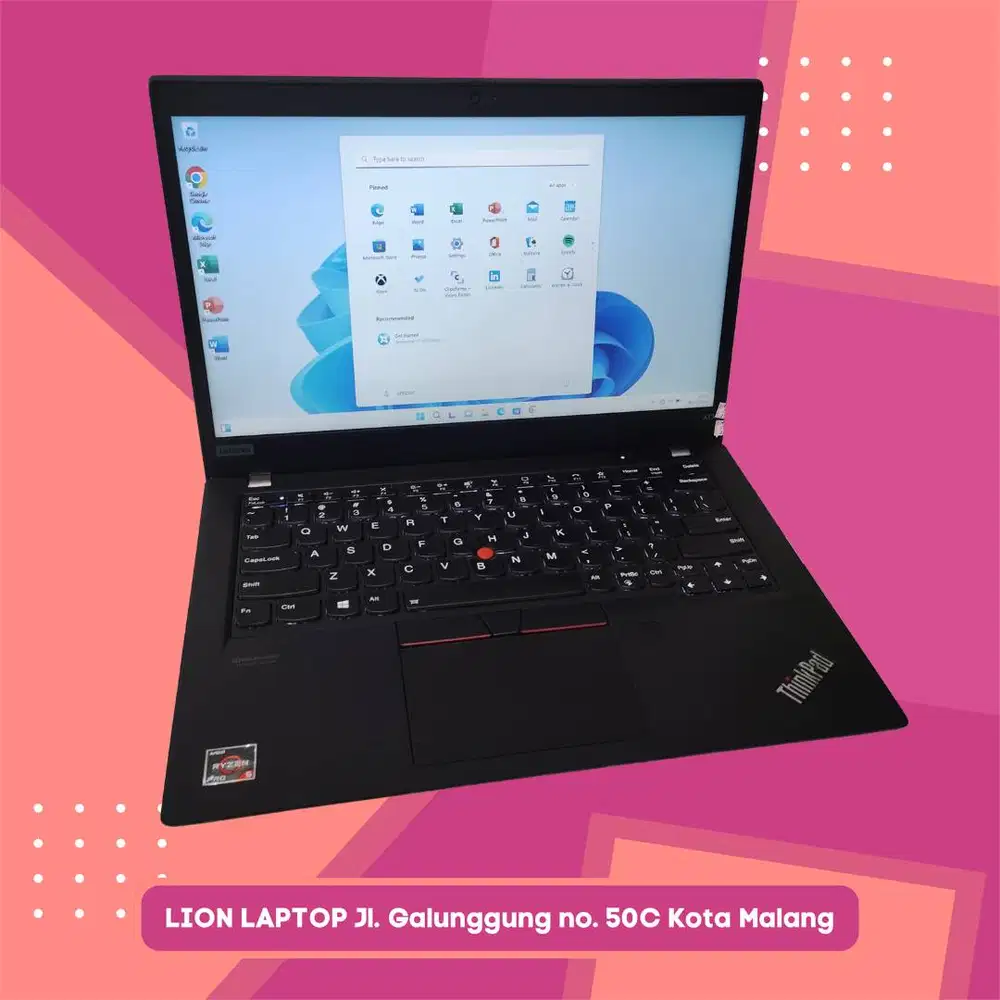 RAM 32GB AMD Ryzen 5 PRO-4650U Lenovo Thinkpad X13 SSD 256GB [19|09]