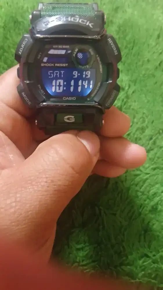 Casio g shock gd400 hijau