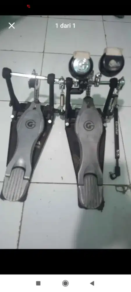 Double Pedal Drum Gibraltar