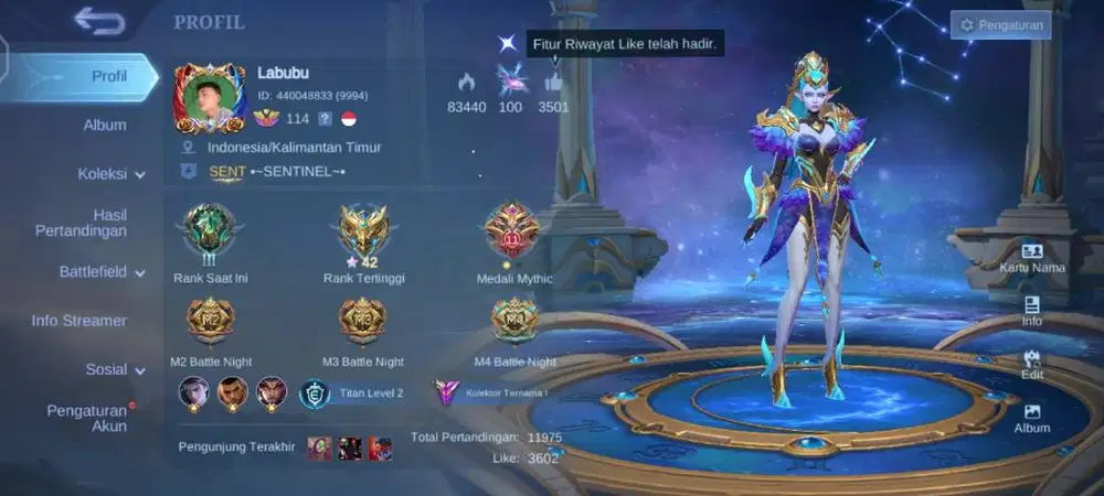 AKUN MOBILE LEGENDS