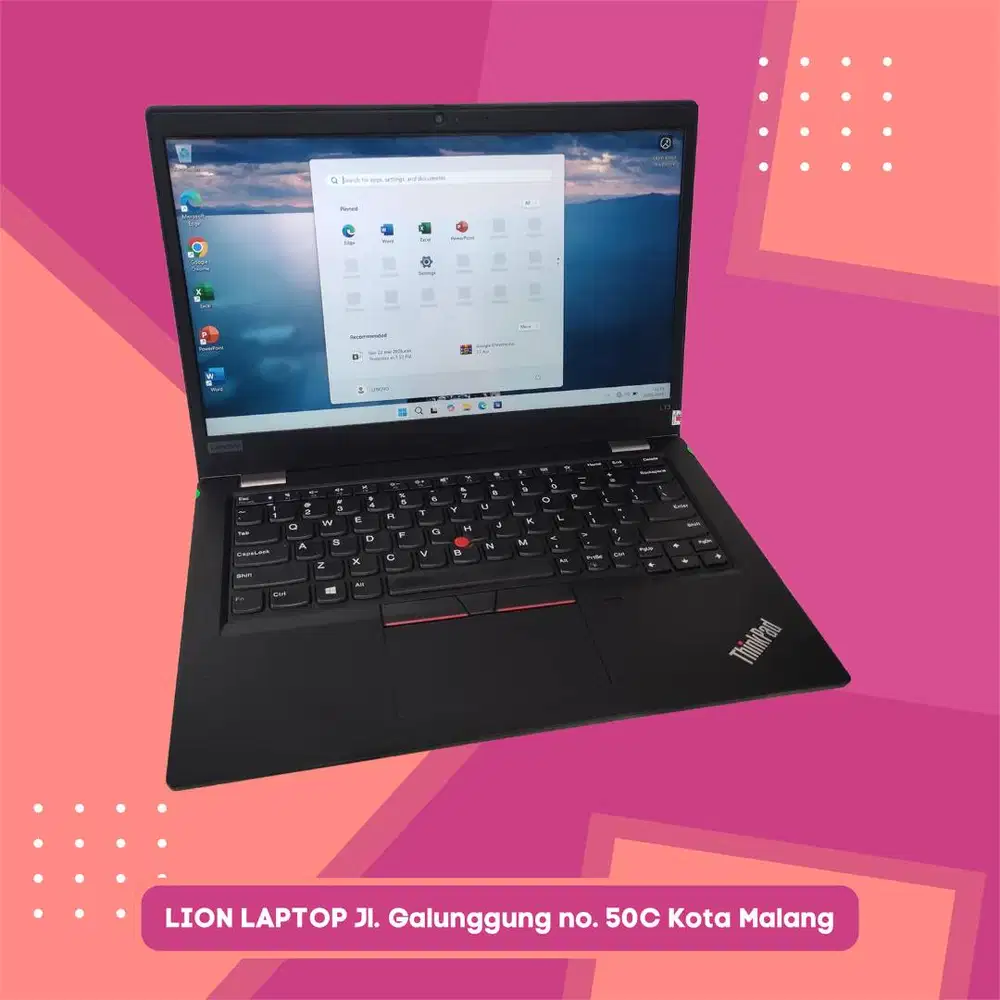 i5 Gen 10 Slim RAM 8GB SSD 256GB Lenovo Thinkpad L13 [19|09]