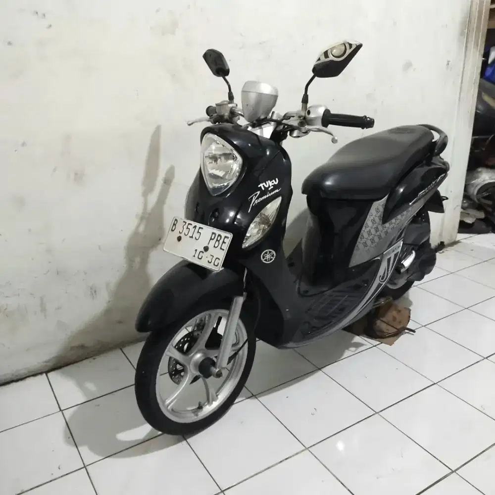 Yamaha Fino Premium 2015 Orisinil Lengkap Bagus Mesin Aluss