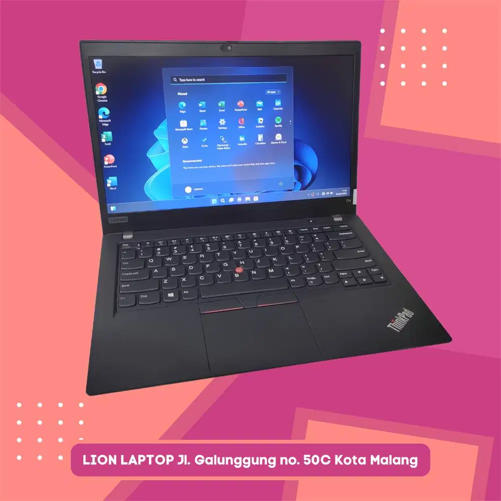 RAM 16GB Core i5 Gen 10 SSD 256GB Lenovo Thinkpad T14 gen 1 [19|09]
