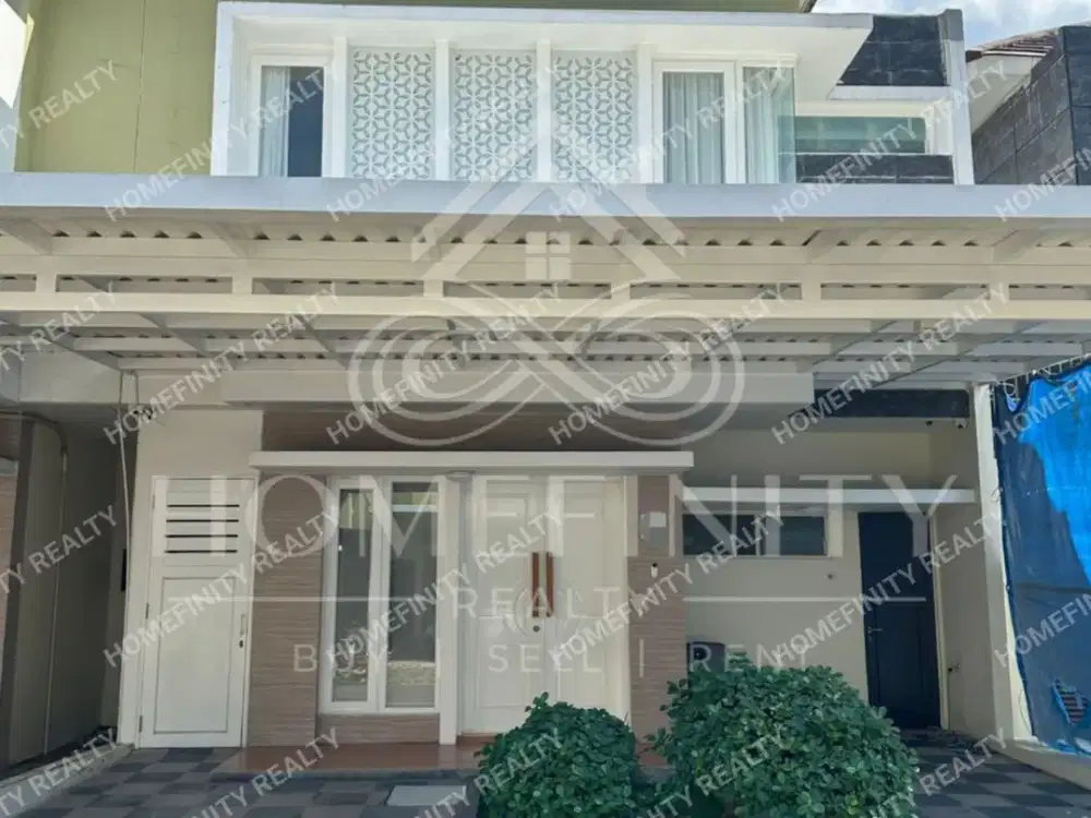 DIJUAL RUMAH FULL RENOVASI – CLUSTER PREMIER, WATERFRONT CITY, TANJUNG BUNGA, MAKASSAR