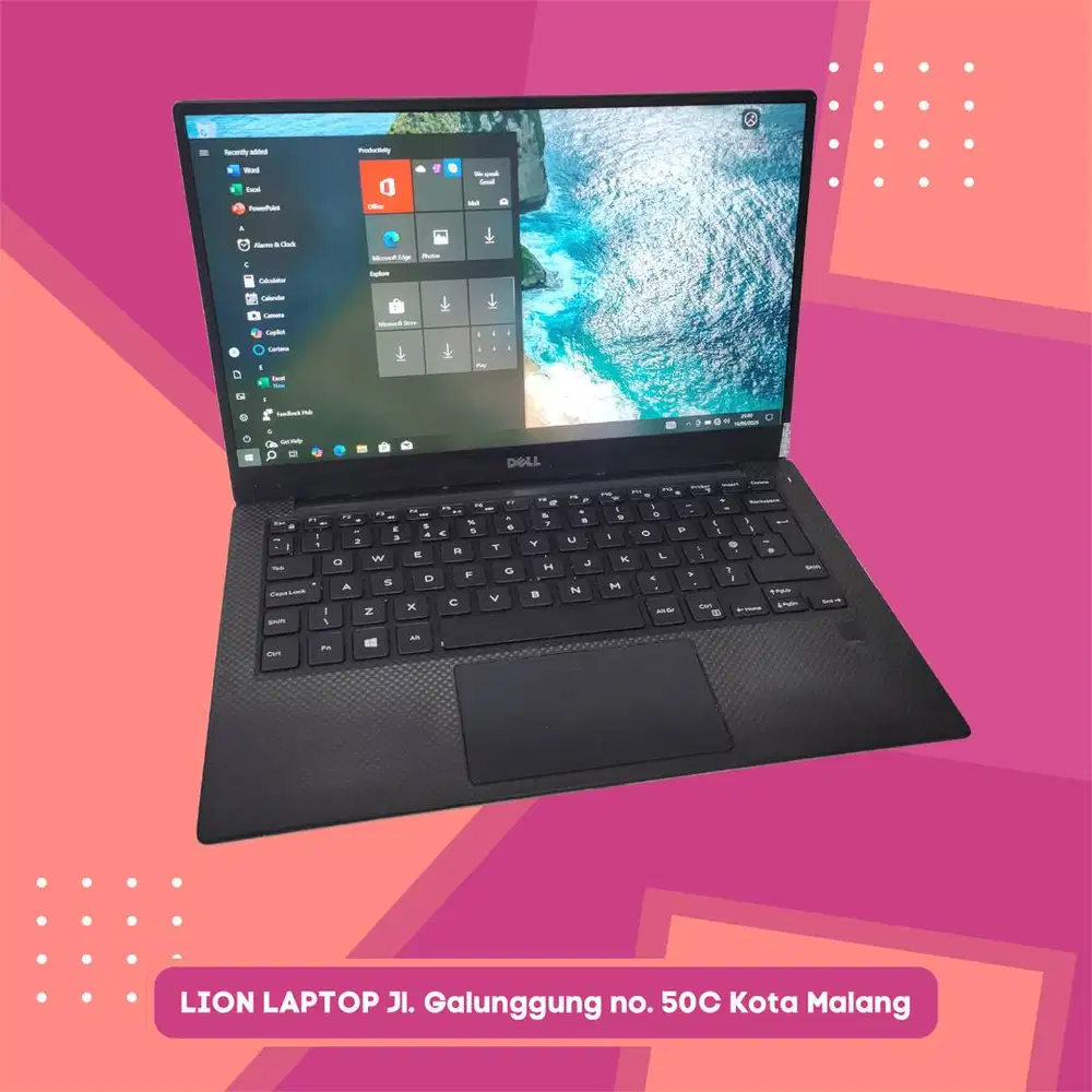 Slim & Ringan Core i7 RAM 8 SSD 256 DELL XPS 13 9360 [19|09]