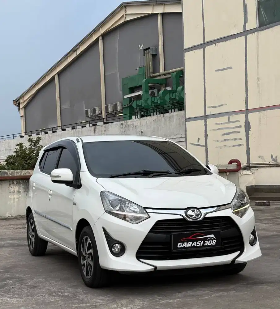 Toyota Agya 1.2 G AT 2017 pakai 2018 putih KM 84 rb pajak 01-2027