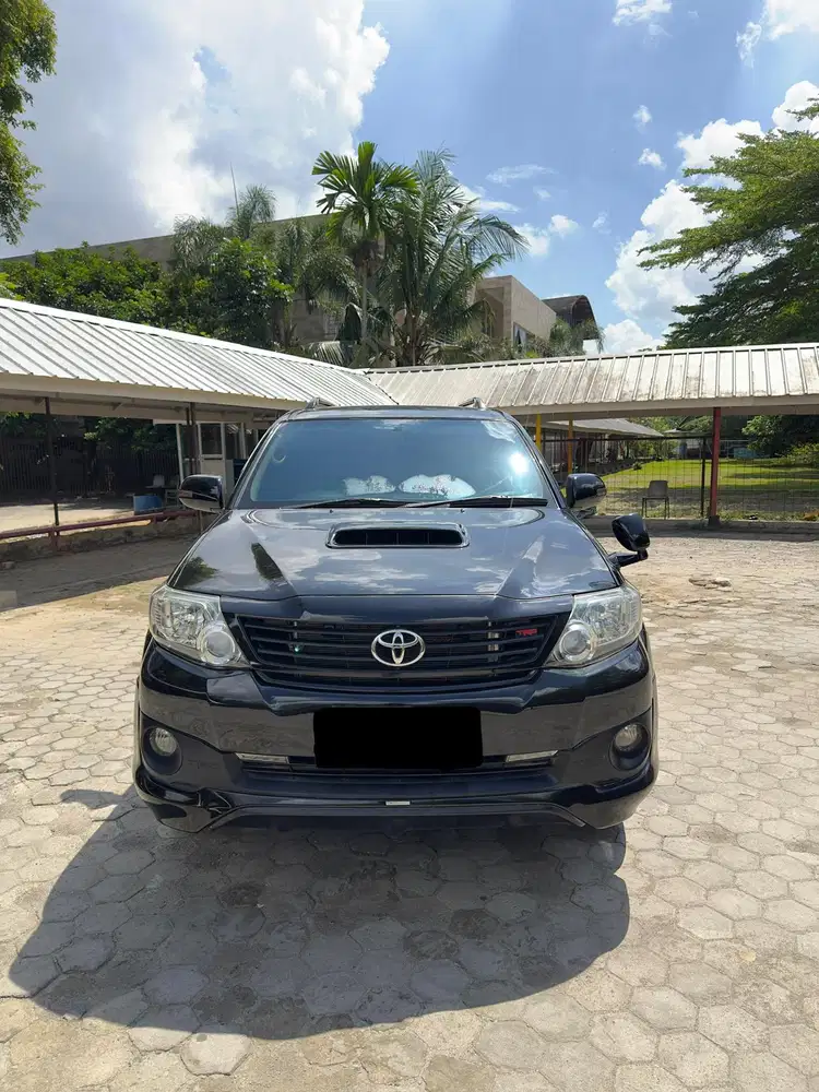 New Toyota FORTUNER TRD Vnt G 2.5 AT Automatic Thn 2014 BG Palembang