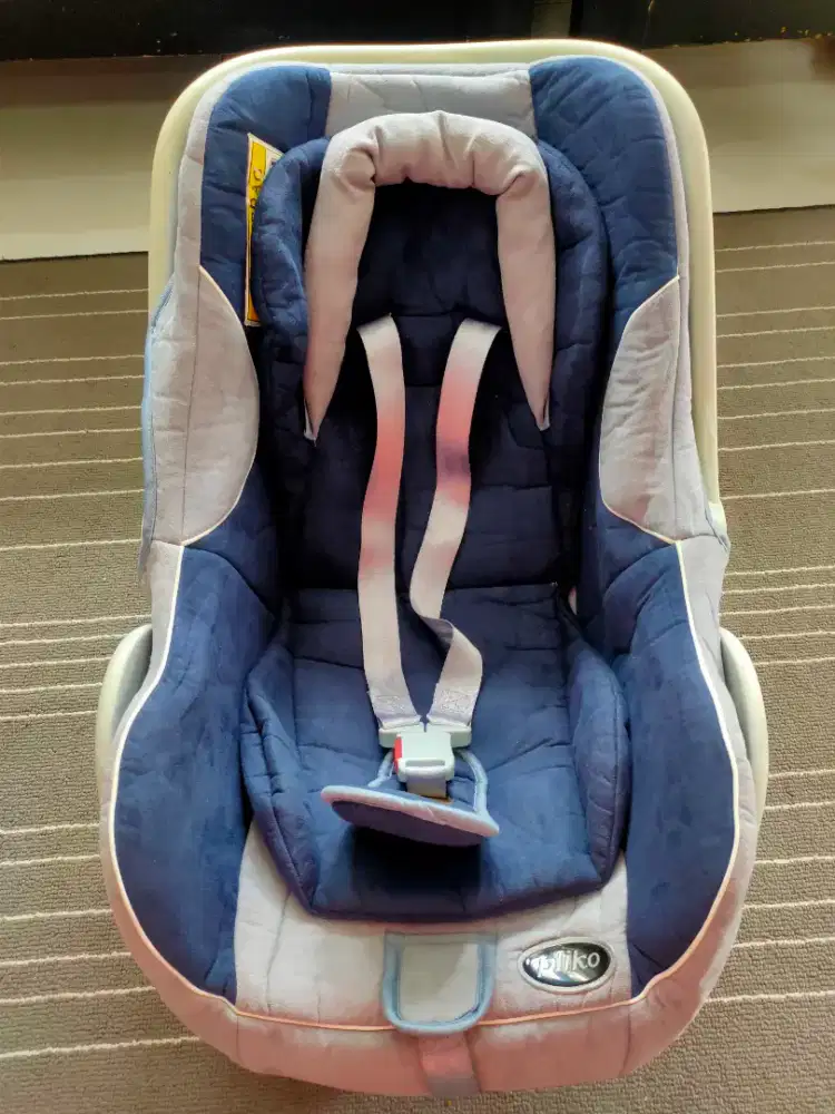Baby Car Seat Pliko Blue & Orange