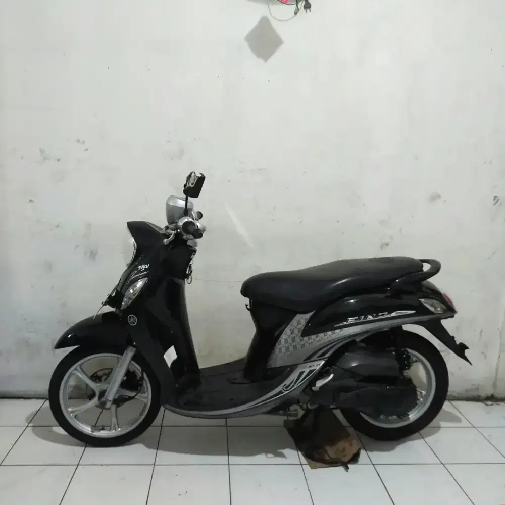 Yamaha Fino Premium 2015 Orisinil Mesin Aluss Lengkap Bagus