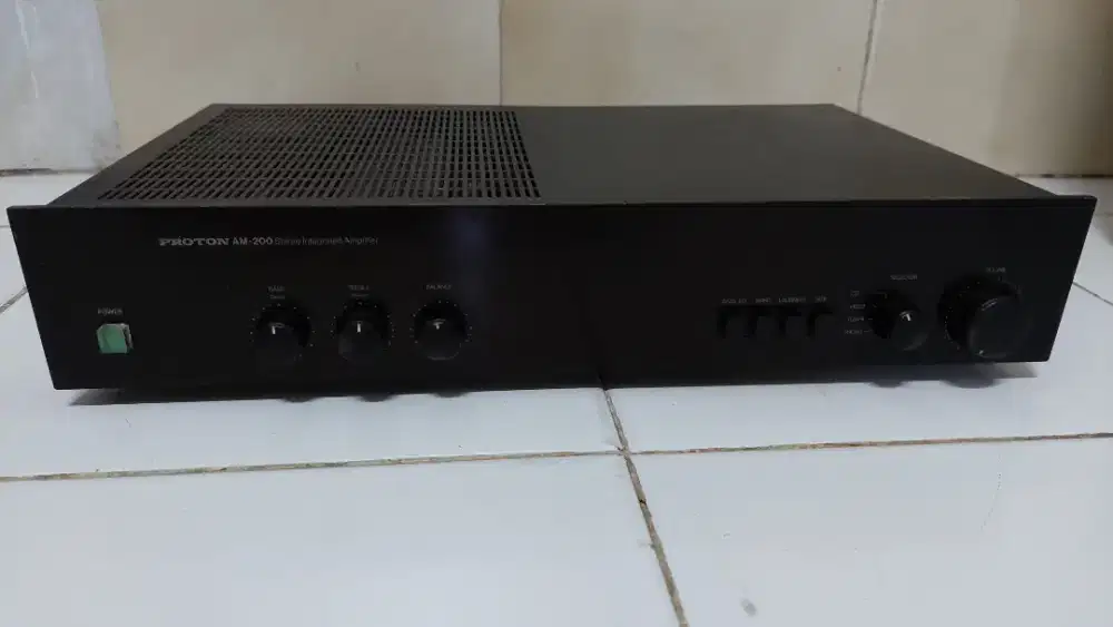 Amplifair Proton AM 200 ori normal siap pakai.