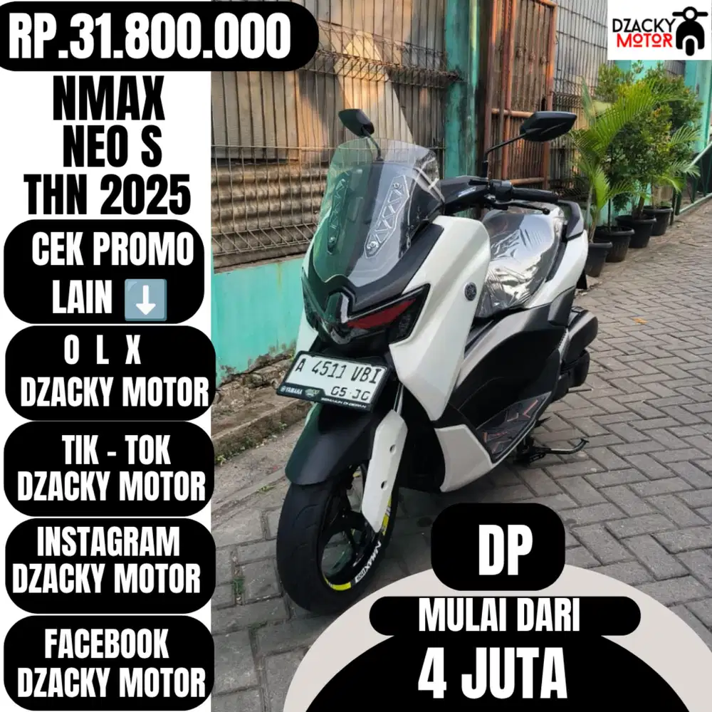 NMAX NEO S 2025 SECOND LIKE NEW