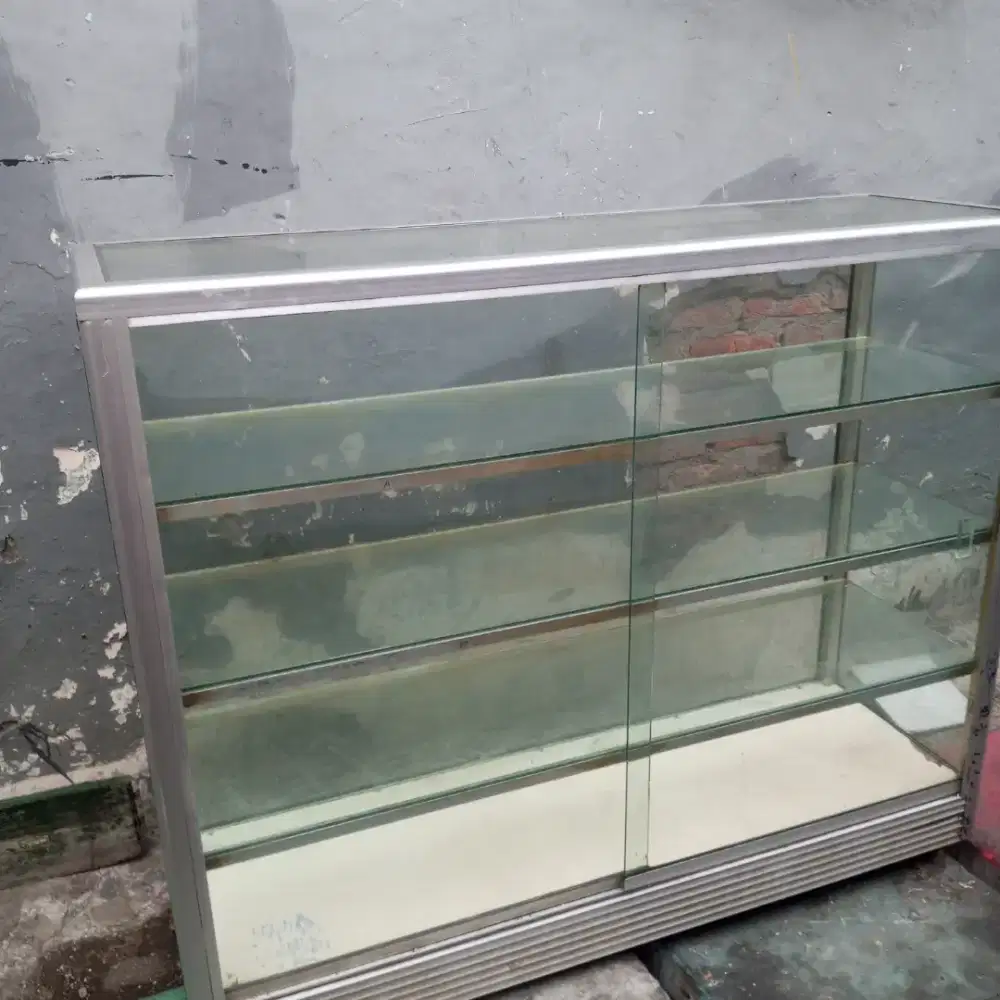 jual etalase kaca