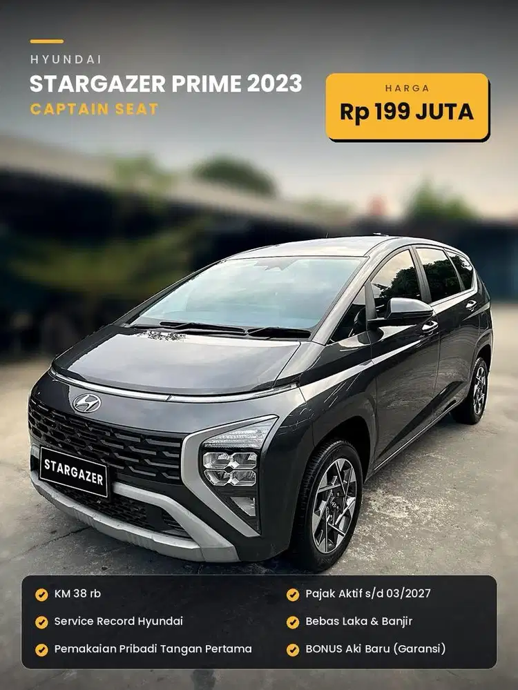 Hyundai Stargazer 2023 Bensin
