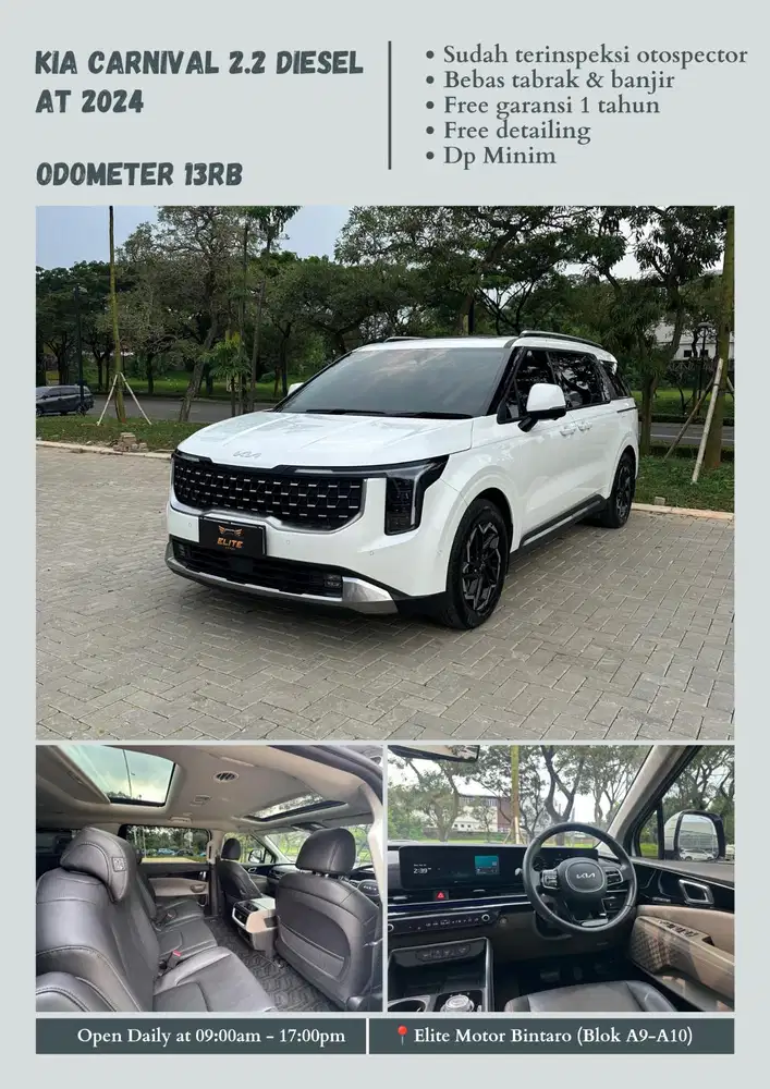 KIA Carnival 2.2 Diesel AT 2024