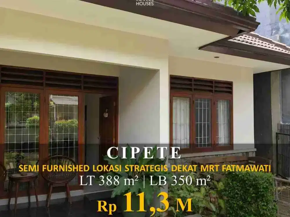 Rumah Lama Cipete Kebayoran Baru
