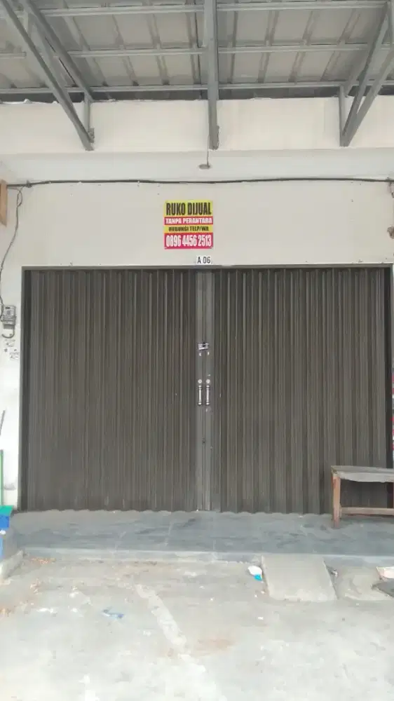 DIJUAL RUKO 1 LANTAI COCOK TEMPAT USAHA