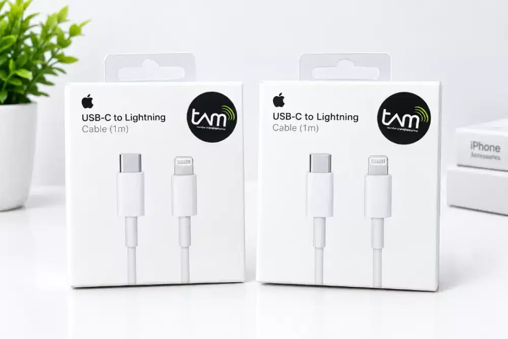 Kabel USB-C to Lightning iPhone 1 Meter Baru – TM Original