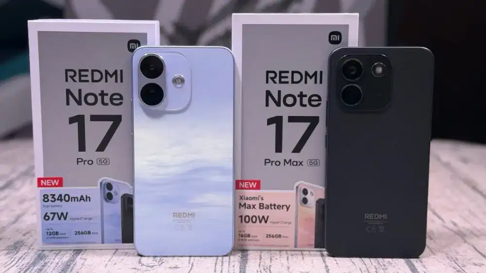 Promo spesial untuk kredit Redmi note 17 series
