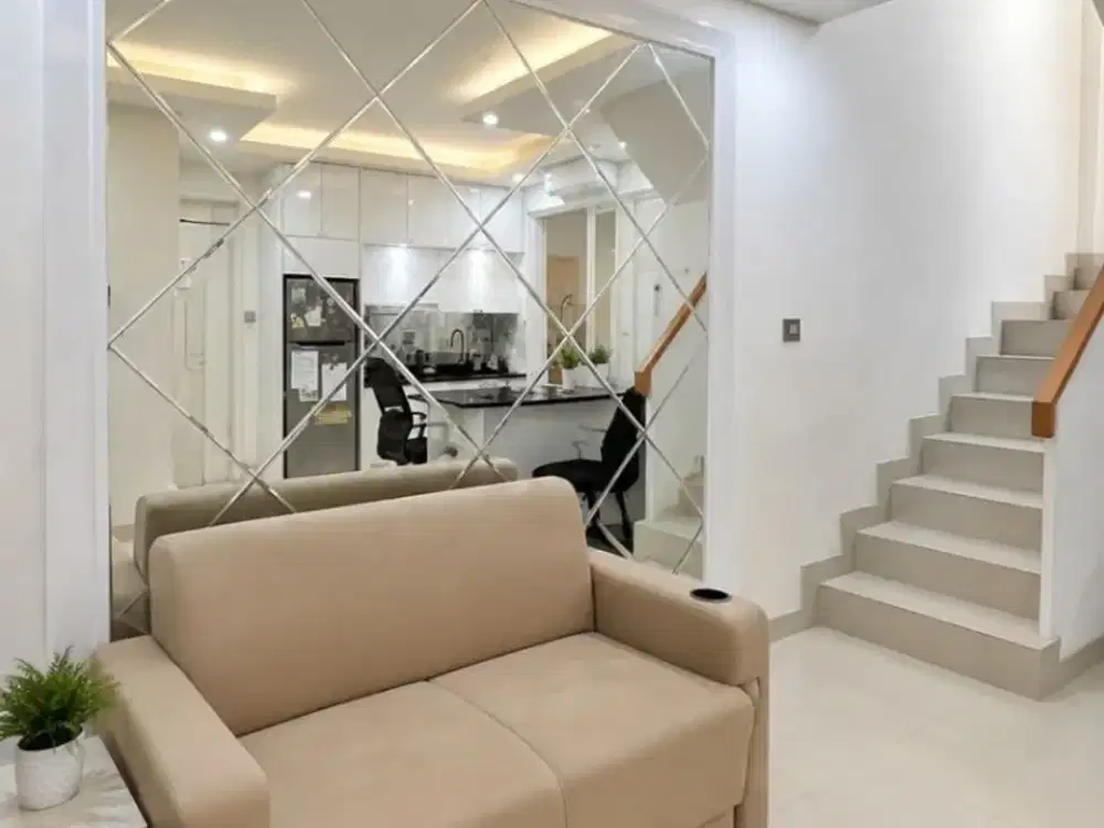Rumah Gading Serpong siap huni Renov semi furnish