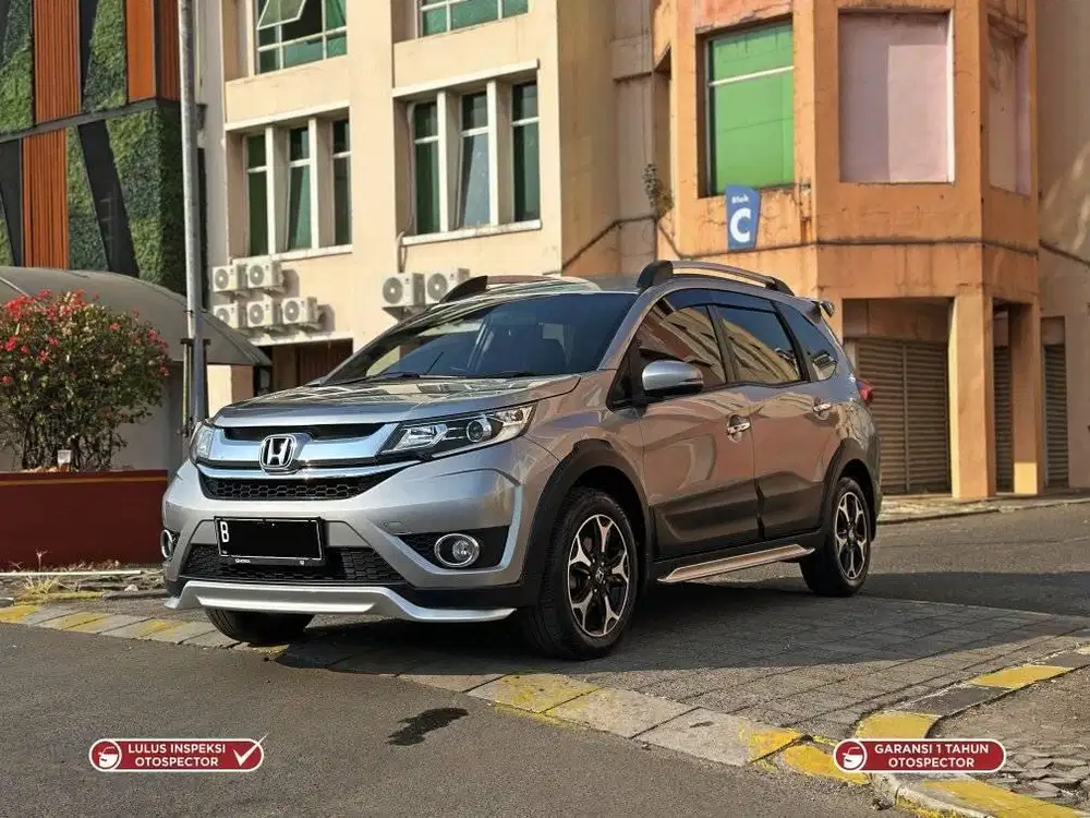Km 31rb Honda BRV Prestige 1.5 Cvt 2019 Silver Service Record Tdp 15jt