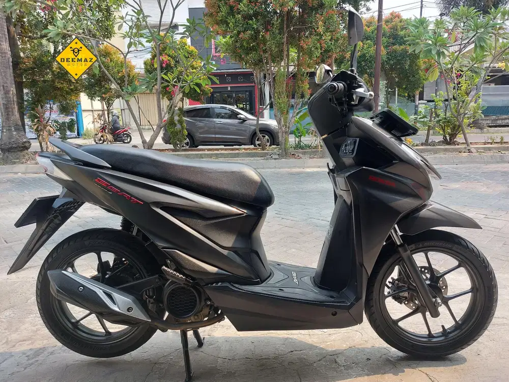 (DP 700 Rb)‼️ New Beat Deluxe CBS ISS Hitam 2024 Cash & Kredit