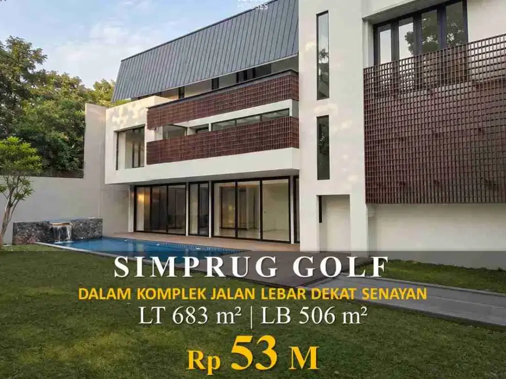 Rumah Mewah Simprug Golf