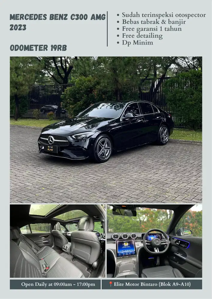 Mercedes Benz C300 AMG 2023