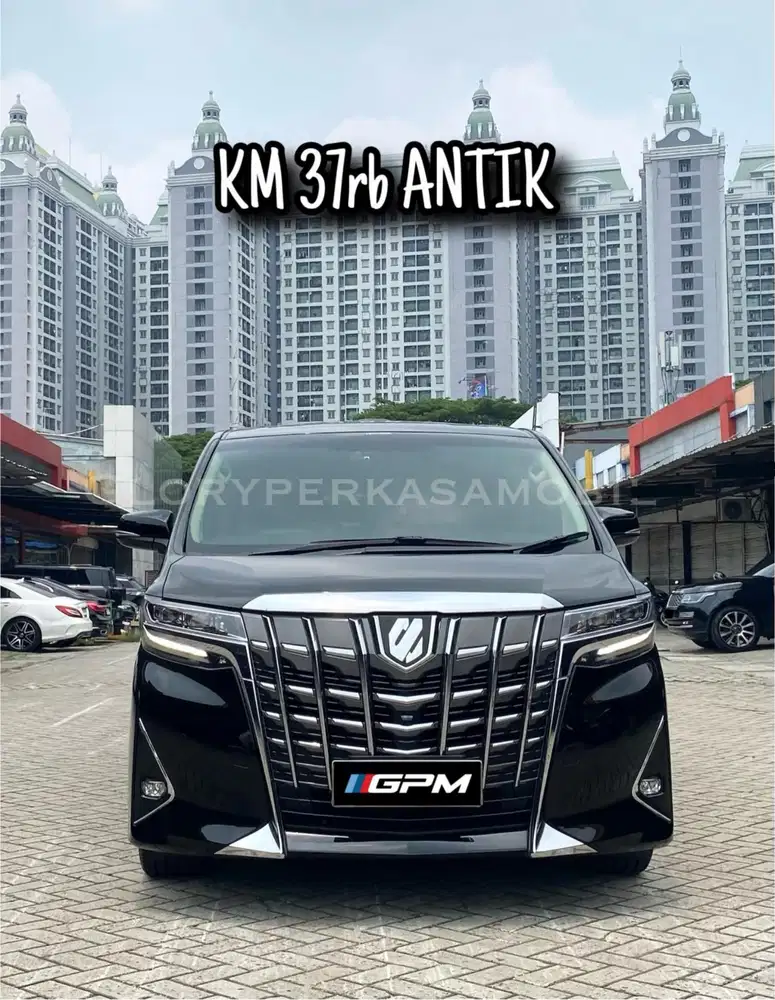 Toyota Alphard 2.5 G ATPM 2018/ 2019 KM 21rb ANTIK