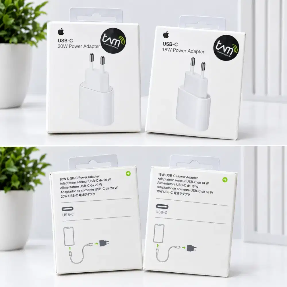 Adapter Charger iPhone 20W Baru Fast Charging USB-C