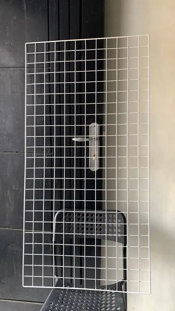 Ram Dinding Pajangan Display Dekorasi / Wall Grid Bingkai Besi