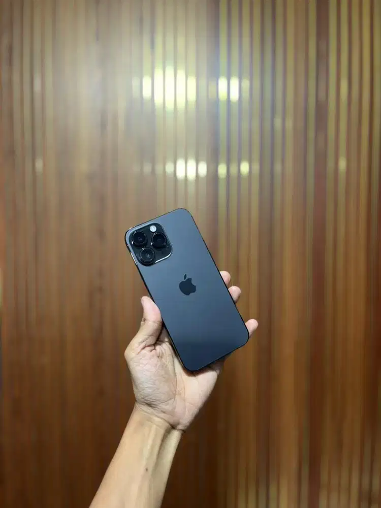 Iphone 14 promax 128gb space black resmi indo