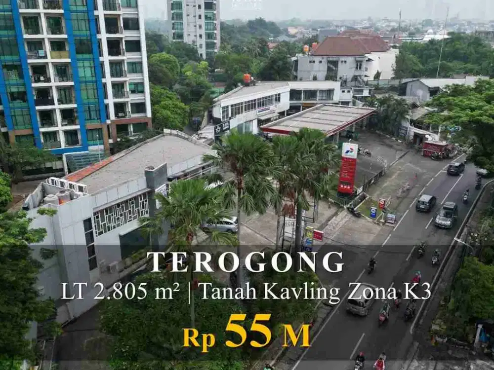 Tanah Komersial Zona K3 Di Terogong Raya Pondok Indah