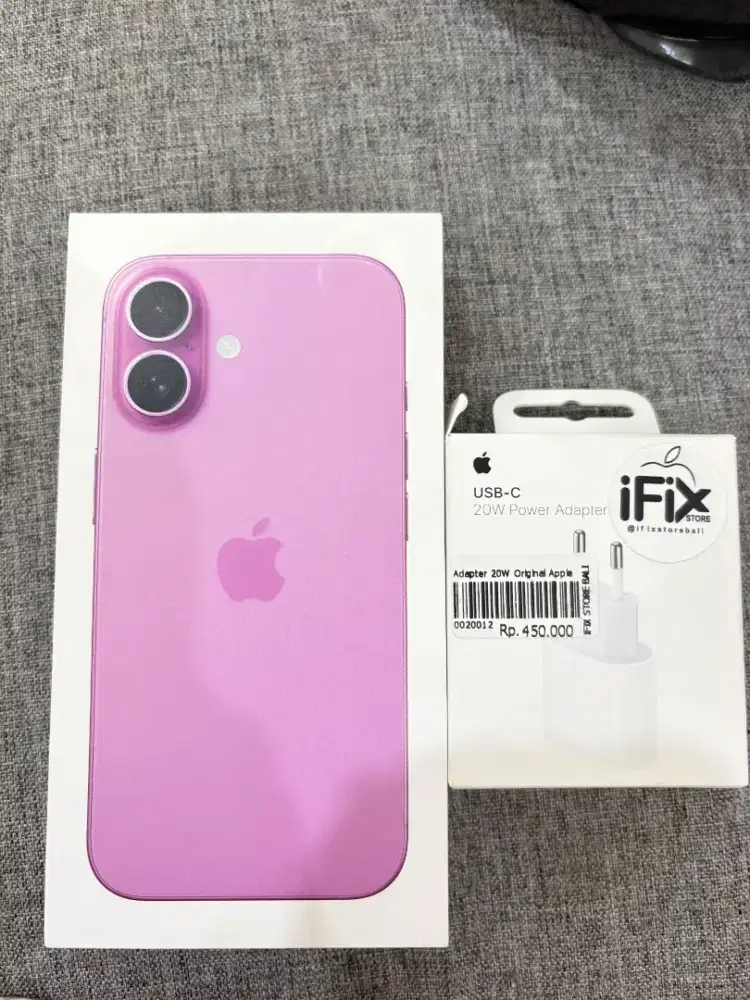 Dijual iPhone 16 iBox like new
