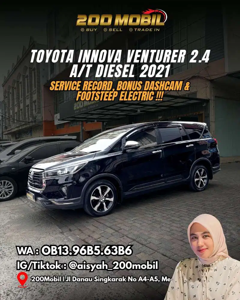 Toyota Innova Venturer 2.4 A/T 2021 Diesel