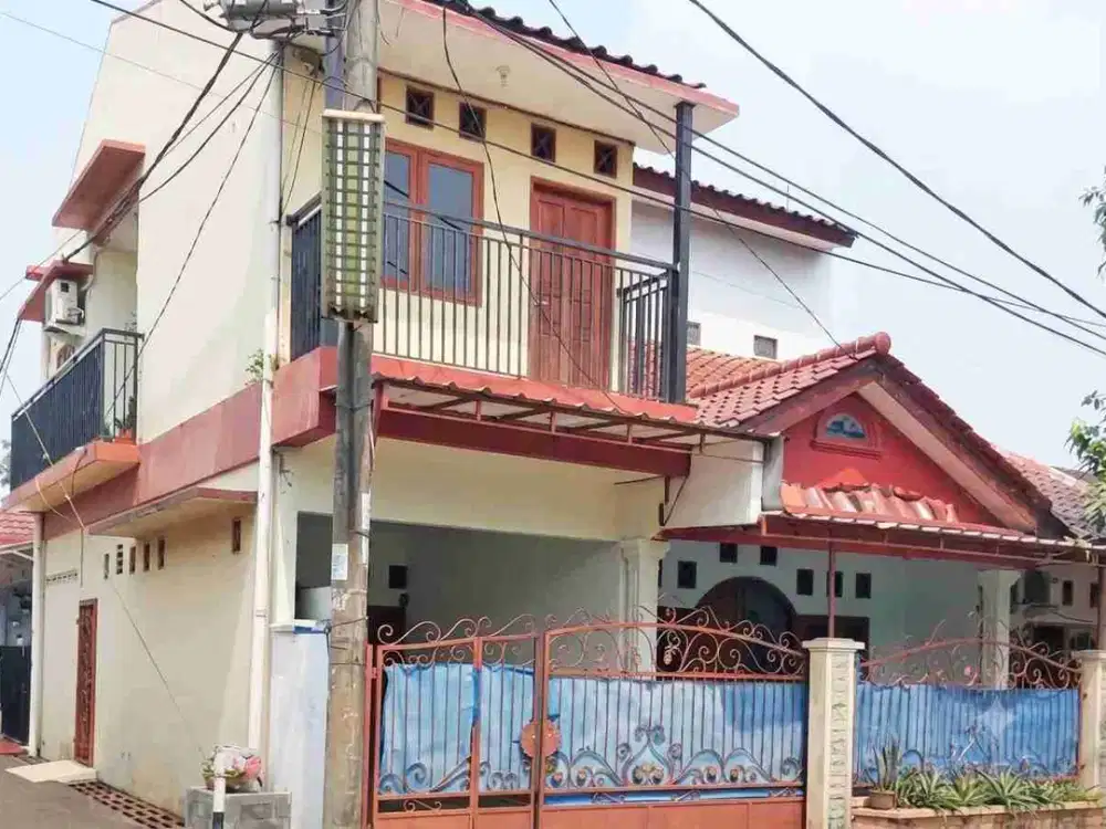 Dijual cepat rumah Hoek lokasi bagus di Pondok Benda