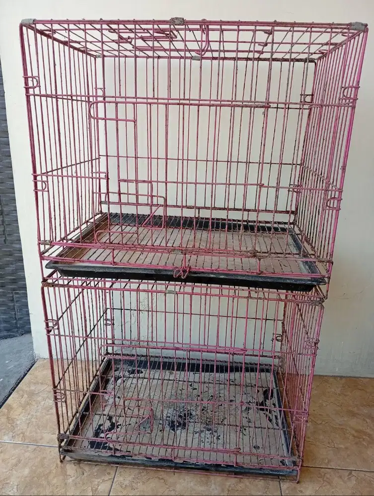 Kandang second untuk kucing, kelinci, anjing