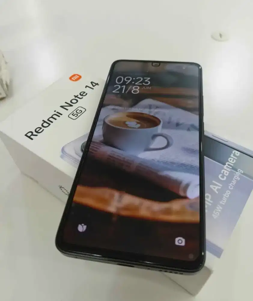 xioami redminote 14 5G 8/256,fulset,belum pernah di bongkar,